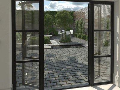 ابواب زجاجية خارجية