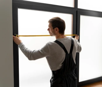 تركيب ابواب الزجاج