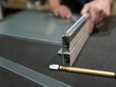 تفصيل وتركيب زجاج طاولات